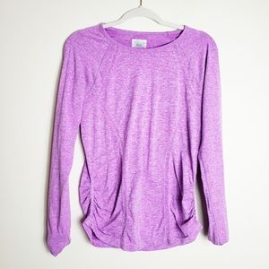 Athleta fastest track long sleeved athletic shirt